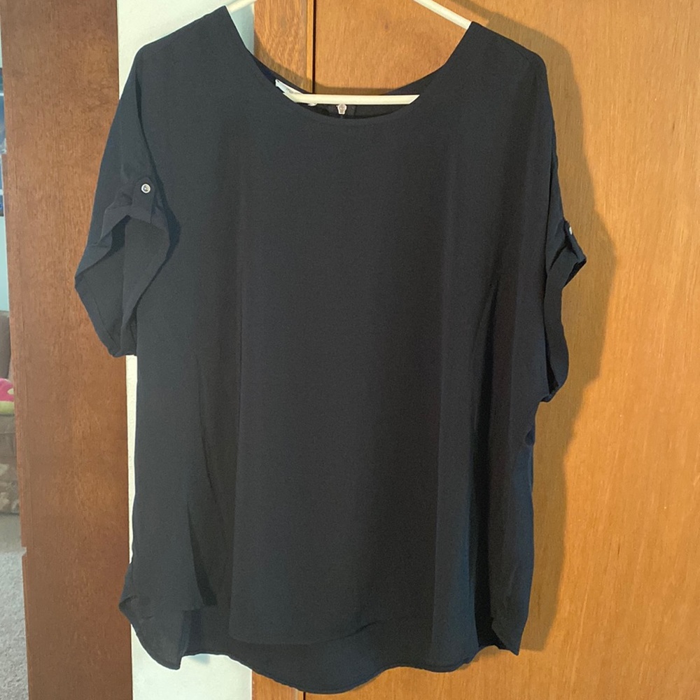 Maurice’s Back Zipper Detail Blouse